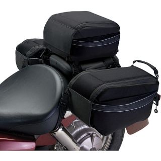 Classic Accessories Motorcycle Tail Bag, Black (73727)