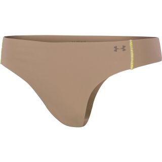 UNDER ARMOUR Womens Pure Stretch Thong, Nude/yellow
