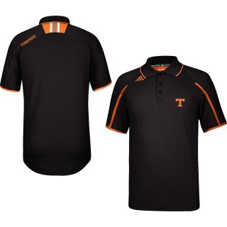 adidas Mens Tennessee Volunteers Sideline Polo Shirt   Size Small, Black