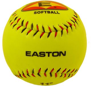EASTON 11 inch Soft Training Ball, Neon