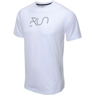 UNDER ARMOUR Mens Escape II Short Sleeve Running T Shirt   Size Large,