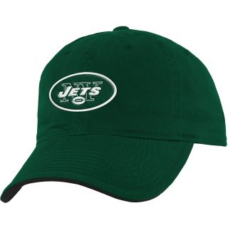 NFL Team Apparel Youth New York Jets Basic Slouch Adjustable Cap   Size Youth