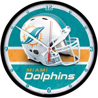 Wincraft Miami Dolphins Helmet Round Clock (2902338)