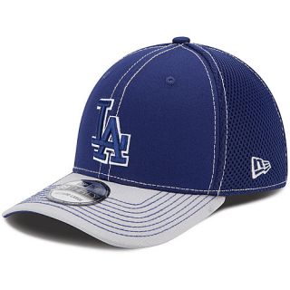 NEW ERA Mens Los Angeles Dodgers Two Tone Neo 39THIRTY Stretch Fit Cap   Size