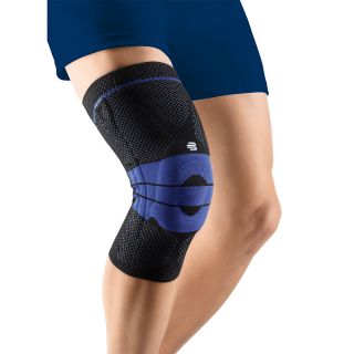 Bauerfeind GenuTrain Knee Support   Size 6, Black (11041205070006)
