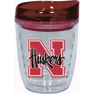Hunter Nebraska Cornhuskers Team Design Spill Proof Color Lid BPA Free 12 oz.