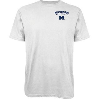 adidas Mens Michigan Wolverines Fight Fight Fight Short Sleeve T Shirt  