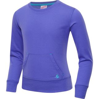 SOFFE Girls Year Round Crew Sweatshirt   Size Xl, Neon Purple
