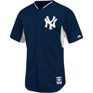 Majestic Athletic New York Yankees Blank Authentic Home Cool Base Batting