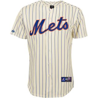 Majestic Athletic New York Mets Blank Replica Home Jersey   Size Small, New