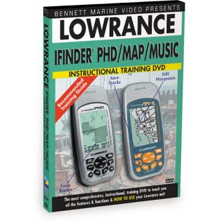 Bennett Media Lowrance IFinder PHd Instructional DVD (N2367DVD)