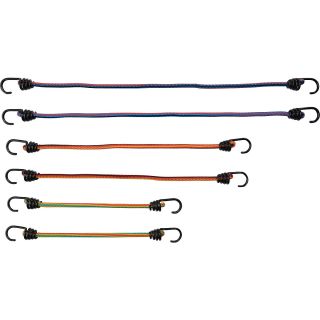 COGHLANS Assorted Stretch Cords   6 Pack