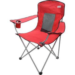 ALPINE DESIGN Oversized Mesh Arm Chair, Red