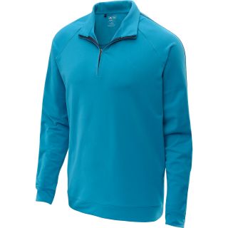 adidas Mens CLIMALITE Contrast Stitch Golf Pullover   Size 2xl, Marine