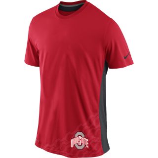 NIKE Mens Ohio State Buckeyes Speed Legend Short Sleeve T Shirt   Size Small,