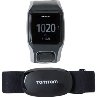 TOMTOM Multi Sport GPS Watch With Heart Rate Monitor and Speed/Cadence Sensors,