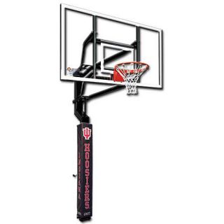 Goalsetter Indiana Hoosiers Basketball Pole Pad, Black (PC824IND1)