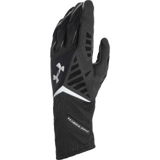 UNDER ARMOUR Adult Nitro Warp Highlight Football Receiver Gloves   Size Large,