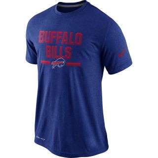 NIKE Mens Buffalo Bills Legend Chiseled Dri FIT Short Sleeve T Shirt   Size