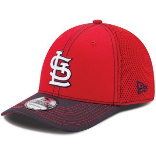NEW ERA Mens St. Louis Cardinals Two Tone Neo 39THIRTY Stretch Fit Cap   Size