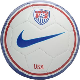 NIKE USA Prestige Soccer Ball   Size 5, White/red/blue