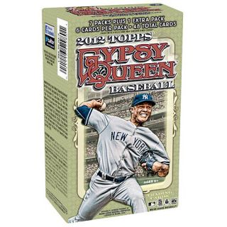 Topps 2012 MLB Gypsy Queen Blasters Classic 1887 Remake Baseball Card Set with