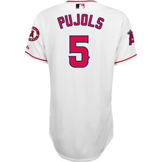 Majestic Athletic Los Angeles Angels Albert Pujols Authentic Home Jersey   Size