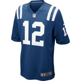NIKE Mens Indianapolis Colts Andrew Luck Game Team Color Jersey   Size Large,