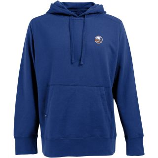 Antigua Mens New York Islanders Signature Hooded Pullover Sweatshirt   Size