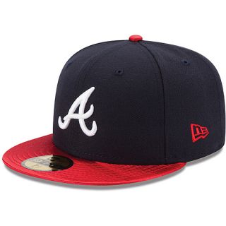 NEW ERA Mens Atlanta Braves Team Class Up 59FIFTY Fitted Cap   Size 7.25,