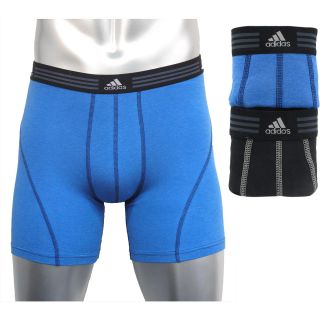 adidas Athletic Stretch 2 Pack Boxer Brief   Size Small,