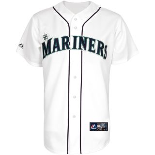 Majestic Athletic Seattle Mariners Dustin Ackley Replica Home Jersey   Size
