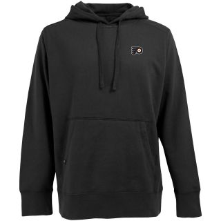 Antigua Mens Philadelphia Flyers Signature Hooded Pullover Sweatshirt   Size