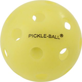 PICKLE BALL Dura Fast Indoor Pickleball Balls   4 Pack, Yellow