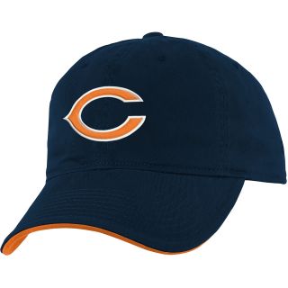 NFL Team Apparel Youth Chicago Bears Basic Slouch Adjustable Cap   Size Youth