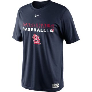 NIKE Mens St. Louis Cardinals Dri FIT Legend Team Issue Short Sleeve T Shirt  