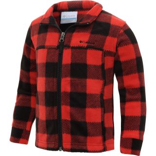 COLUMBIA Toddler Boys Zing II Fleece Jacket   Size 4t, Red Lumberjack