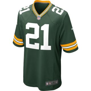 NIKE Mens Green Bay Packers Charles Woodson Game Team Color Jersey   Size