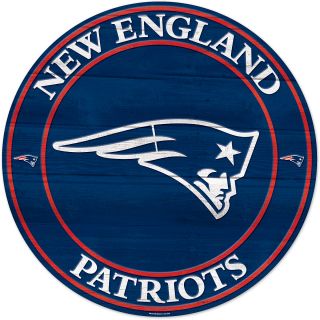 Wincraft New England Patriots Round Wooden Sign (56690011)