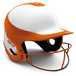RIP IT Vision Pro featuring Blackout Technology   Adult Batting Helmet, Orange
