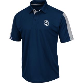MAJESTIC ATHLETIC Mens San Diego Padres Career Maker Performance Polo   Size