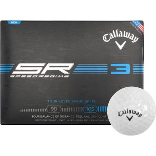 CALLAWAY Speed Regime 3 Golf Balls   12 Pack, White