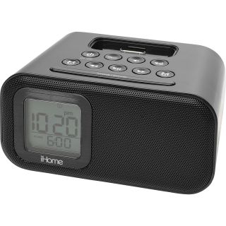 IHOME iPod Alarm Clock, Black