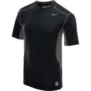 NIKE Mens Pro Combat Hypercool Fitted Short Sleeve Crew Top   Size 2xl, Cool