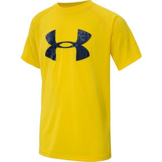UNDER ARMOUR Boys UA Tech Big Logo Short Sleeve T Shirt   Size Large, School