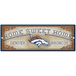 Wincraft Denver Broncos 6X17 Wood Sign (02739010)