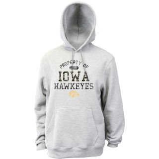 Classic Mens Iowa Hawkeyes Hooded Sweatshirt   Oxford   Size XL/Extra Large,