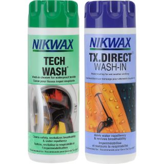NIKWAX Hardshell DUO Pack Cleaner and Waterproofer