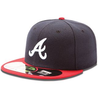 NEW ERA Mens Atlanta Braves Authentic Collection Game 59FIFTY Fitted Cap  