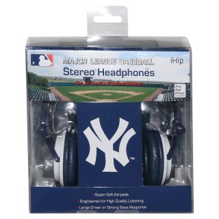 iHip New York Yankees Slim DJ Headphones (HPBBNYYSP)